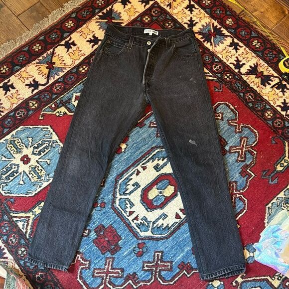 Re/Done Denim - Redone x Levis Dark Gray jeans